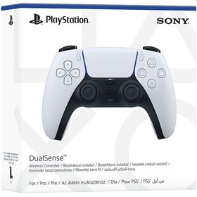 Resim Sony Dualsense Ctrlr Kablosuz Ps5 Oyun Kolu Beyaz 