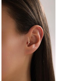 Resim Tufanlar Kuyumculuk Altın Uğur Böceği Piercing Altın 