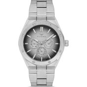 Resim Ferro FM11537AWT-A2 Quartz Çelik Gri Siyah Kadran 42 mm Erkek Kol Saati 