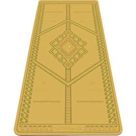 Resim LIFORME MAJESTIC CARPET YOGA MATI / GOLDEN SAND / Ücretsiz Mat Çantası Hediye 