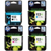 Resim HP 932 HP 933XL ORJİNAL KARTUŞ 4 LÜ SET CN054 CN055 CN056 CN057 