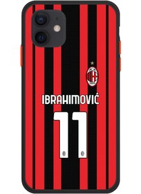 Resim tasarlabana Iphone 11 Ac Mılan Ibrahımovıc Siyah Forma 2021 