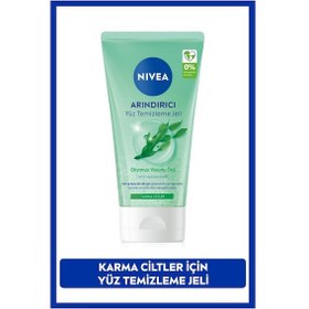 Resim Nıvea Arındırıcı Yüz Temizleme Jeli 150ml, Karma Cilt Tipi, Gözenek Temizleyici, Nemlendirici, Mat Cilt 
