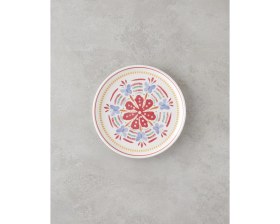 Resim English Home Lily Seramik Pasta Seti 18 Parça 6 Kişilik Renkli 