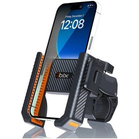 Resim Populermarketim - Gidon Bağlantılı Bisiklet Motosiklet İçin Esnek Abs 4-7.8 İnç Telefon Tutucu 360 