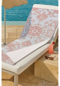 Resim Unisex Baskılı Plaj Deniz Havuz Havlusu %100 Pamuk 70x145 Cm Wonderfull Nar Çiçeği 