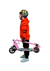 Resim Electron S5 Elektrikli Çocuk Amortisörlü Led'li Scooter 