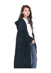 Resim Marlux Eleven Market Raıncoat Eva Unisex Siyah Yağmurluk Siyah 
