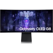 Resim Samsung 34"Smart Odyssey OLED G8 0.03 Ms 175Hz(HDMI+USB) UWQHD 1800R Curved Gaming Monitör LS34BG850SUXUF 