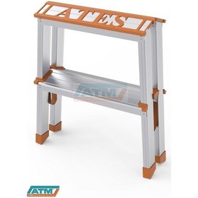 Resim 2+2 ALM.ÇİFT ÇIKIŞLI MERDİVEN 