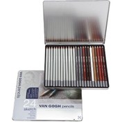 Resim Van Gogh Sketch Pencils 24lü Set 