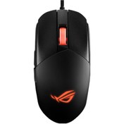 Resim ASUS Rog Strix Impact Iıı Black 12000 Dpı 6tuş Optik Rgb Kablolu Gaming (OYUNCU) Mouse 