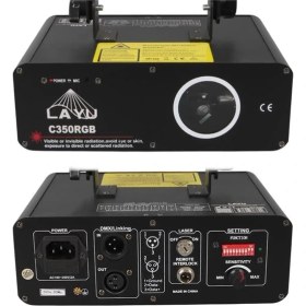 Resim Layu C350RGB 3 Renk Rgb Full Color Beam Efekt Lazeri 