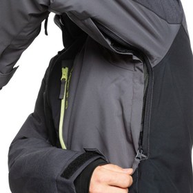 Resim Quiksilver Dawson Erkek Siyah Snowboard Ceketi 