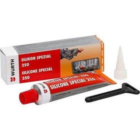 Resim Würth 250°C Isıya Dayanıklı Silikon Sıvı Conta Siyah 70ML T38192 