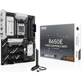 Resim Asus B650E Max Gamıng WIFI6E Ddr5 Hdmı-Dp Type-C Pcıe 5.0 Am5 Atx 
