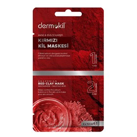 Resim Dermokil Kırmızı Kil Maskesi 2 x 7,5 ml 