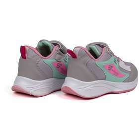 Resim Kız Çocuk Buz Yeşili Cırtlı Bağcıklı Sneaker Günlük Rahat Spor Ayakkabı Yeşil 