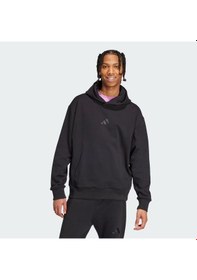 Resim Black Adidas Erkek Kapşonlu Eşofman Üstü M A Szn Ft Hd Ix1248 