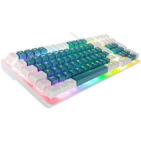 Resim Acer Emachines, Eak100, Yeşil/beyaz, Usb Kablolu, Rgb Backlight, Red Mekanik Switch, Türkçe Q, 100 Tuşlu, Gaming Klavye 12934554 