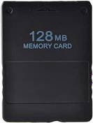 Resim EisEyen 128MB Memory Card Hafıza Kartı Bellek Sony 2 PS2 için, Siyah 