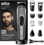 Resim larymary lm Larymary Series 7 Mgk7420 Hepsi Bir Arada Şekillendirme Seti, 10’U 1 Arada Erkek Bakım Kiti 