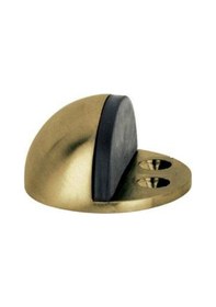 Resim Büyük Yarım Ay Yere Montajlı Kapı Stoperi - Kapı Tamponu 