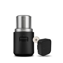 Resim Go Kablosuz Serisi Kahve Öğütücüsü Bataryalı Matte Black Kitchenaid