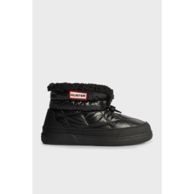 Resim Hunter Womens Apres Ski Boot Kadın Siyah Kısa Kar Botu Hfrw0011252-Blk 