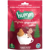 Resim HUMM Organik Zencefilli Tarçınlı Vegan Kurabiye 55g 