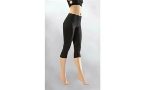 Resim Kadın Kota Penye Pamuklu Etek Altı Kısa Bambu Diz Altı Tayt 