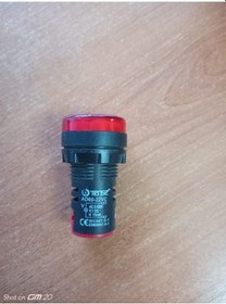 Resim TENSE AD60-22VC SİNYAL LAMBASI KIRMIZI ( RED ) 0-500 VOLT AC 
