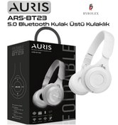 Resim Auris 5.0 BAĞLANTILI KULAK ÜSTÜ OYNAR BAŞLIKLI AYARLANABİLİR KAFA BANTLI BLUETOOTH KULAKLIK 