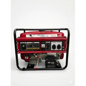 Resim Pars Jeneratör 7.5 kVA Benzinli Monofaze Tekerlekli Portatif Jeneratör 