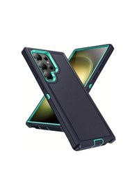 Resim Gateesat Samsung S24 Ultra Açık Yeşil 3'lü Tpu+pc Kasa, Darbeye Dayanıklı Tam Koruma 