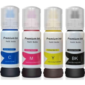 Resim Epson Ecotank L4260 101 103 Uyumlu Mürekkep Seti 4x70ml 