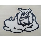 Resim DNZSM KIZGIN KÖPEK STİCKER 14x9,5cm PİTBUL KÖPEK STİCKER, KIZGIN KÖPEK ETİKETİ, KIZGIN KÖPEK ÇIKARTMASI 