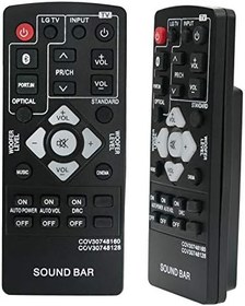 Resim VINABTY COV30748160 Yedek Uzaktan Kumanda - COV30748128 Soundbar Uzaktan Kumanda LG Sound Bar COV30748160 COV30748128 NB2540 NB2540D NB2540A S24A1-W S24A1W Uzaktan Kumanda için Yedek 