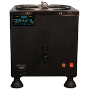 Resim Osmanlı 2 Demlikli Yalıtımlı Çay Kazanı Şamandıralı Tam Otomatik Semaver Çaycı Çay Makinesi 23 Lt 