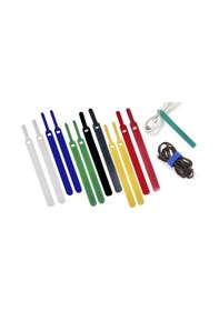 Resim Naylon Kablo Bağları 2*6 Renk 1,2cm*15cm İğne Tipi 12 Adet Set 