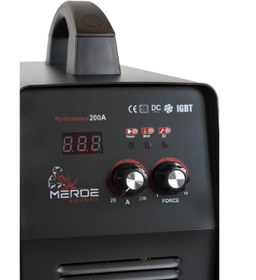 Resim MERDE MMA 200A 3X Pro Model Inverter Kaynak Makinesi 