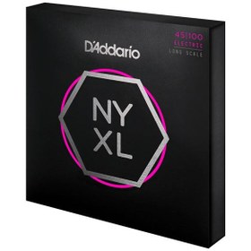 Resim Daddario NYXL45100 Bas Gitar Tel Seti | NYXL Nickel Wound, .045-.100 