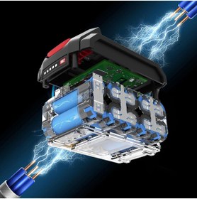 Resim Cat DXB4 18Volt 4.0Ah. Li-ion ONE FOR ALL Profesyonel Yedek Akü 