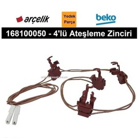 Resim Arçelik Beko Altus Uyumlu Ocak Siviç Çakmak Ateşleme Sivici 168100050 - 385842209 
