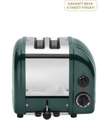 Resim Classic Seri Çam Yeşili 2 Hazneli Ekmek Kızartma Makinesi 