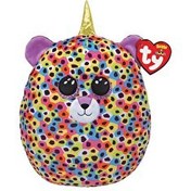 Resim TY Giselle Çok Renkli Leopar Desenli Squishy 25 Cm 