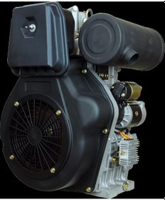 Resim Goldmoto Gm1100F-G1A Dizel Motor 15Hp Marşlı Krank Mili Konik 