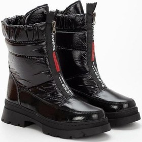 Resim Papuçcity 03019 Kadın Soğuk Geçirmez Kar Botu 001 