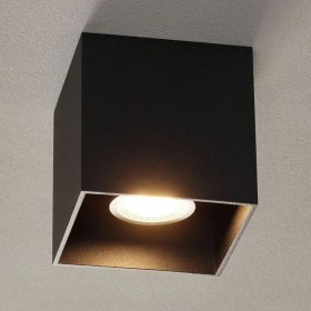 Resim 7 Watt Beyaz Işık GU10 Duylu Dekoratif Alüminyum Kasa Şık Tavan Armatürü, Beyaz Işık LED Spot Lamba 