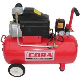 Resim Cora ZB2550 2.5HP 8 Bar Yağlı Hava Kompresörü 50 L 